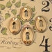 60 Brassy Skeleton Keyhole Covers reserved for Linda