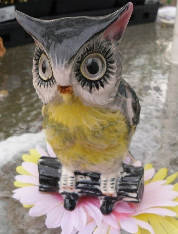 SALE Vintage Owl Enesco figurine SALE