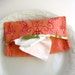 Tissue Case, Travel Tissue Case, Tissue Holder, Tissue Tote, Kleenex Case, Tissue Cozy - Orange - No. 61