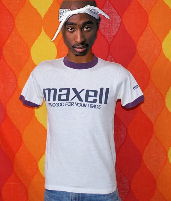 maxell tape t shirt