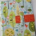 iPad case stand Birds and Trees fabric cover