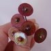 Enameled 'hammer textured' Headpins by fireballbeeds