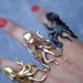 Rabidfox Rosy Octopus ring