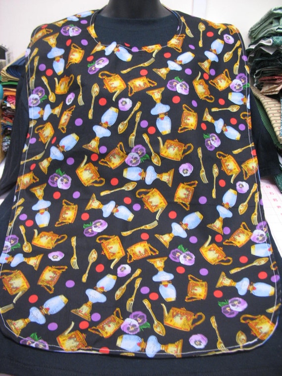 Extra Long Bibs for Adults Toddler and Kids by craftysandy on Etsy