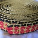 Custom Listing for Josh retro mustard trim woven