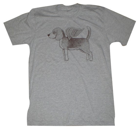 beagle in pocket t shirt