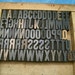 RESERVED for Sheryl - Letterpress - Beautiful Upper Case Alphabet - 66 Items - Lot 362