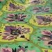 SALE Amy Butler Love Laminated Cotton "Trumpet Flowers" -7/8 yd LAST PIECE