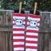 KOOL KID LEGS YAR MATEY PIRATEY STRIPES FUN for BOYS or GIRLS
