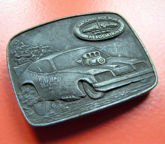 1976 Hot Rod Belt Buckle