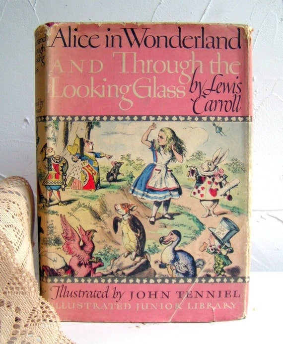 1946 Alice in Wonderland Hardcover Book