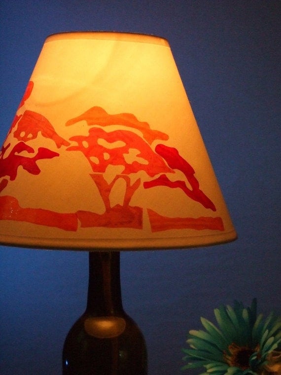 Lamp Shade African Theme