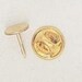 Brass Tie Tack 36 pack