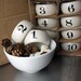 Numbered Napkin Rings