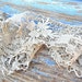 SALE sale sale Antique Filet lace Antique victorian French Ivory handmade 1 yard and 15 inches