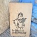 Vintage 1920 French little book issue old paper le carnet de Francoise