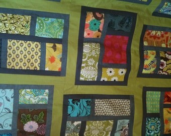 52x48 Quilt Top ......Kitchen Window Quilt Top SALE SALE SALE