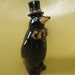 Penguin in a Top Hat Pie Bird Vent Japan Figurine