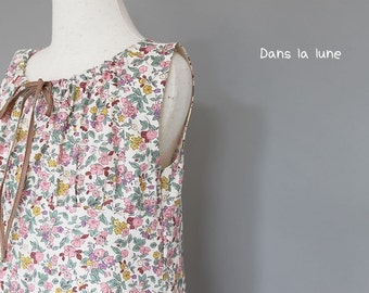 KIDS DRESS - PDF e pattern Fancy Dress - 2Y to 5Y for 4 sizes