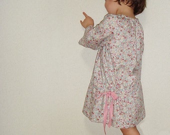 PDF Sewing Pattern - Smock dress for 5Y - Baby and kids