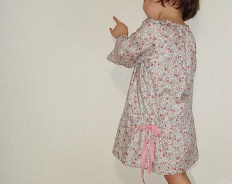 PDF Sewing Pattern - Smock dress for 3Y - Baby and kids