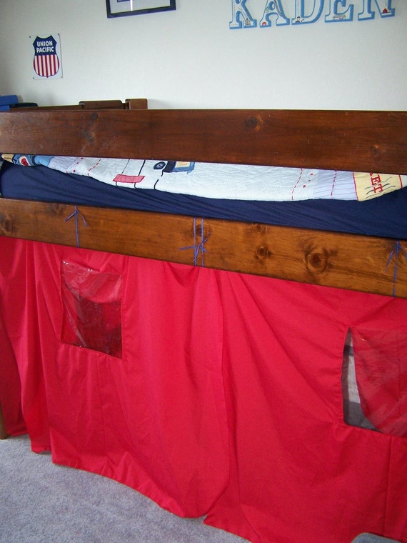 Custom Bunk Bed Fort