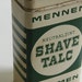 Vintage Mennen Shave Talc for Men Tin neutral tint advertising