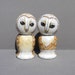 Barn Owl Cake Topper Kokeshi Dolls
