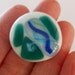 Fused Glass Cab for Wire Wrapping, Stained Glass, Mosaics, and Jewelry Making