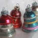 SALE 1940s Set Of 4 Shiny Brite Christmas Bell Ornaments Was 24.99 Now 19.99