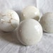 Antique White Milk Glass Doorknobs....mjw