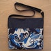 SHOULDER BAG \/ MESSENGER BAG - Electric Retro Blue