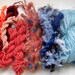 Grab bag assorted yarn 50g blue brown