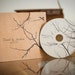 75 Personalized Wedding Sleeves and blank CDs BRANCHES COLLECTION