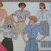 Vintage Blouse Pattern Not Cut - Buy One Get One FREE