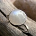 RESERVED FOR ANNIKA -Faceted Rainbow Moonstone Sterling Silver Ring