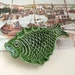 Vintage Portuguese Fish majolica ceramic dish