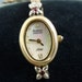 Vintage Armitron PEARL rhinestones ladies watch...Works new battery