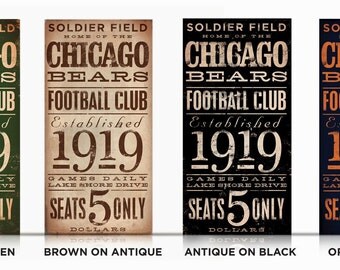 Chicago Bears Wall Decor