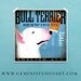 Bull Terrier Brewery original illustration giclee archival signed artist's print 19.75 x 19.75