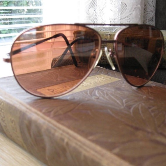 Vintage Serengeti Drivers Aviator Sunglasses 