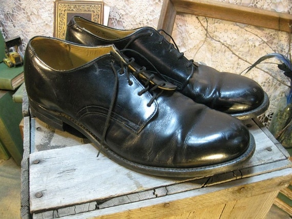 us navy black oxford shoes