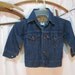 Levis denim vintage kids 70s jacket