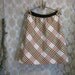 Preppy mini skirt rainbow Plaid 60s vintage S M