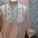 Babydoll vintage Pajama Set Peach Vintage Silky nylon