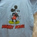1970s Mickey Mouse T shirt Vintage Front and Back Mickey Walt Disney Productions