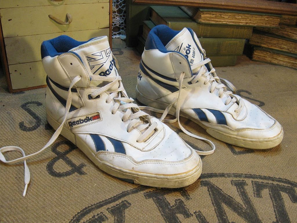 Reebok Hi top BB4600 Sneakers 80s vintage shoes 12