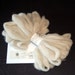 Natural Cream Llama Roving Yarn from our Llama Arturo for Spinning and Felting 8 oz.