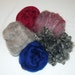 Spinning Kit - Alpaca, Llama, Sheep Wool,Silk, Mohair Curls Locks for Spinning, Felting and Doll Hair 2.5 oz.