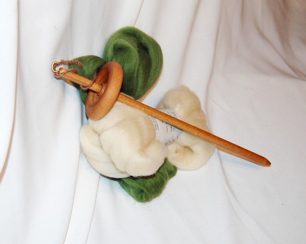 Drop Spindle Spinning Kit Top Whorl or Bottom Whorl with